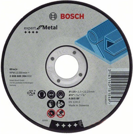 Диск по металлу Bosch 2608600225