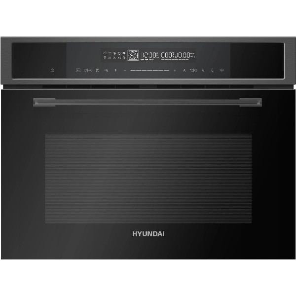 Духовой шкаф Hyundai HMEO 6580 DX черный/графитовый