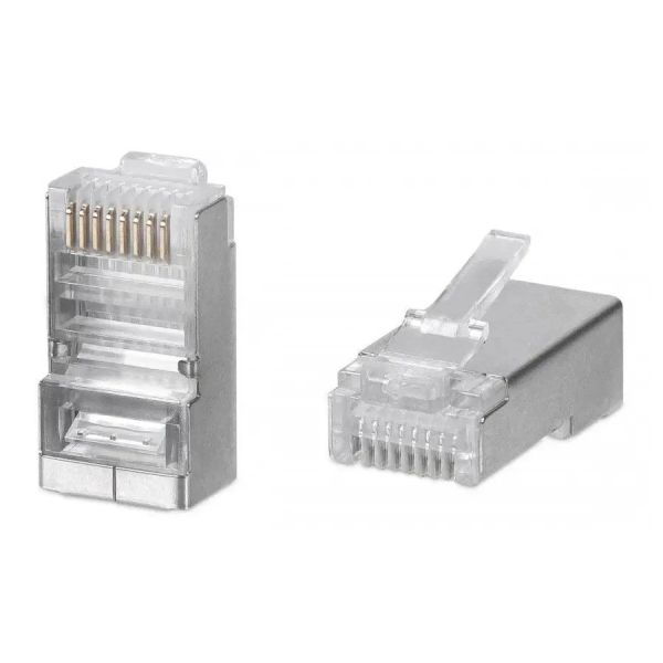 Коннектор Wrline WR-8P8C-5E-SH 5E RJ45 100 шт.