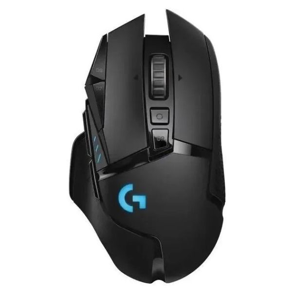 Мышь Logitech G502 Lightspeed оптическая, беспроводная, USB, черный [910-005571]