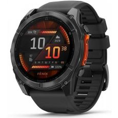 Умные часы Garmin Fenix 8 2024 серый/черный [010-02905-00]